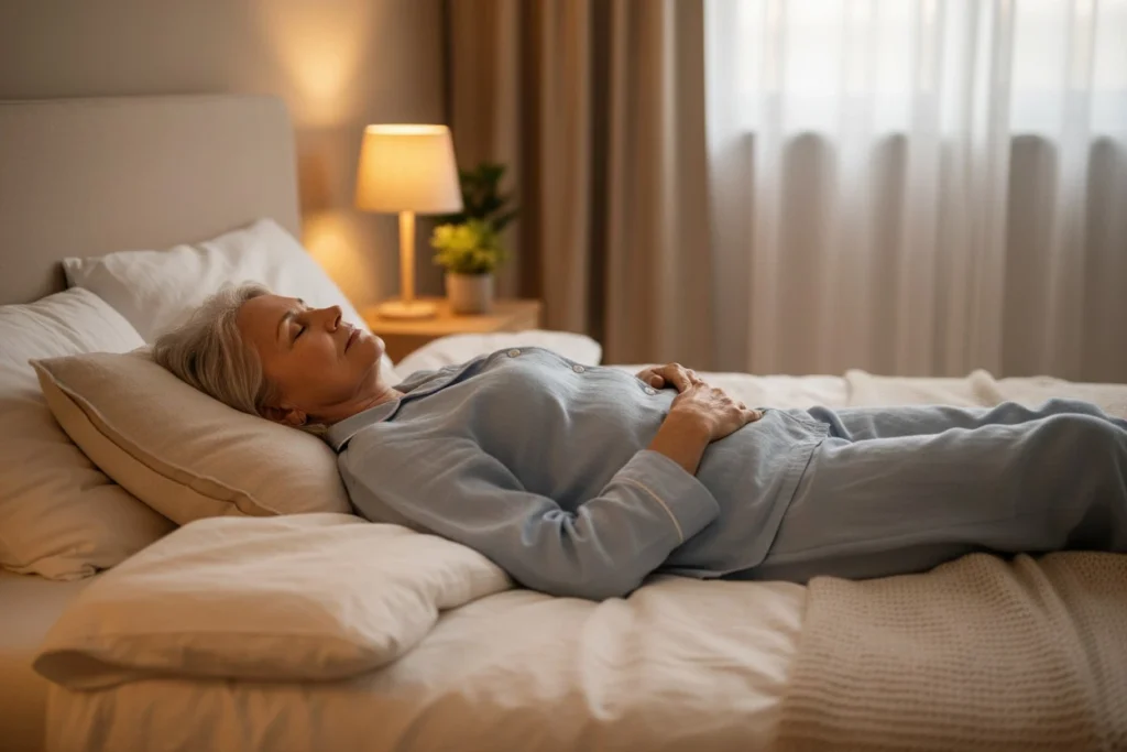 Après 50 ans, le sommeil peut devenir plus léger, plus court ou entrecoupé.