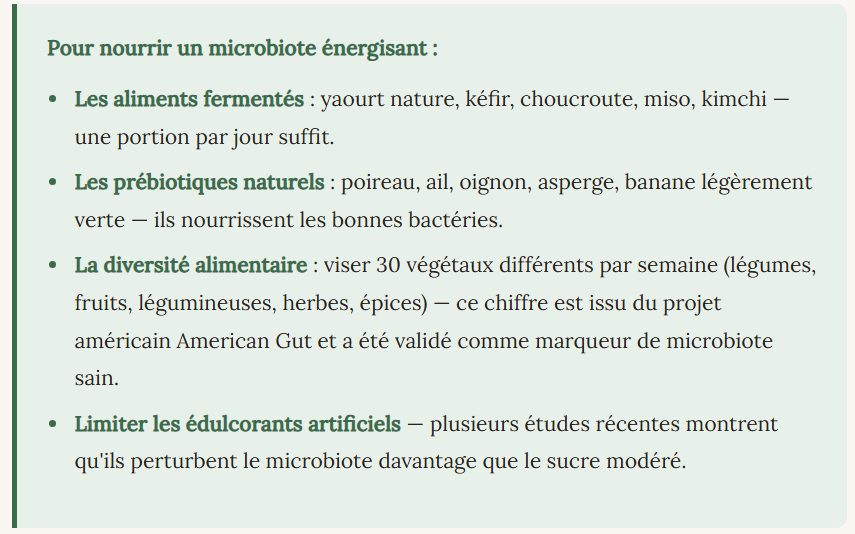  la diversité microbiotique 