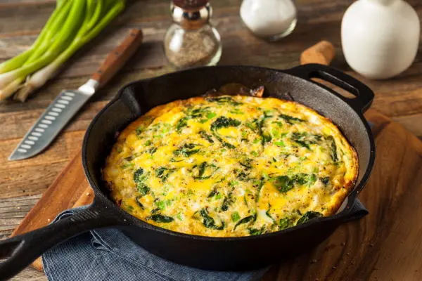 Omelette aux légumes