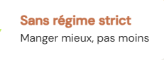Manger mieux pas moins après 50 ans